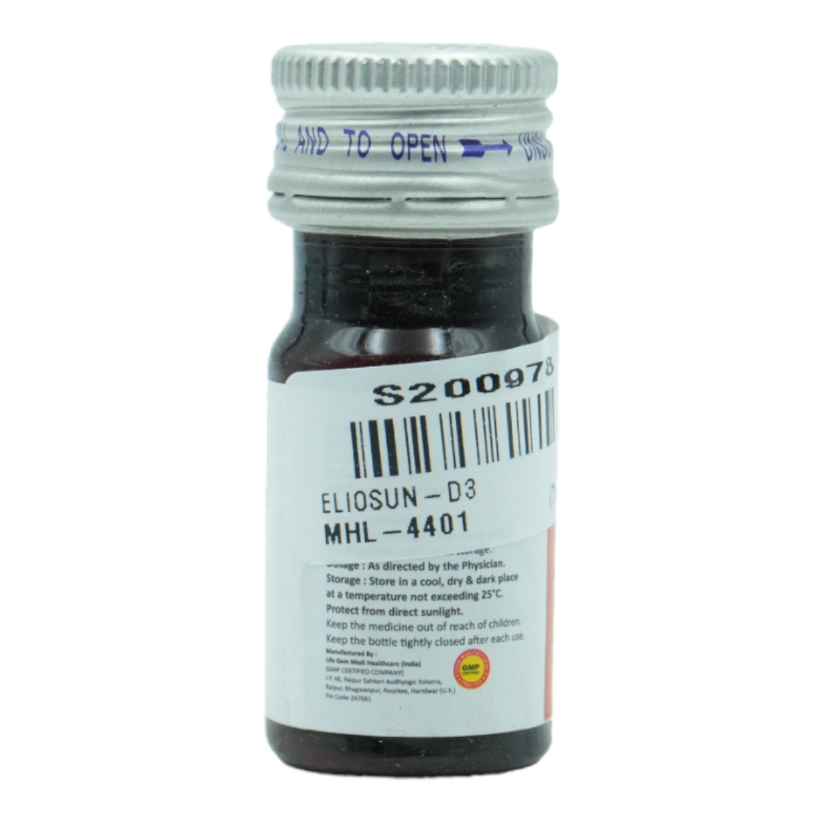 Eliosun-D3 Nano Shot 60K Sugar Free Oral Solution 5 ml, Pack of 1 Eliosun-D3 Nano Shot 60K Sugar Free Oral Solution 5 ml, Pack of 1