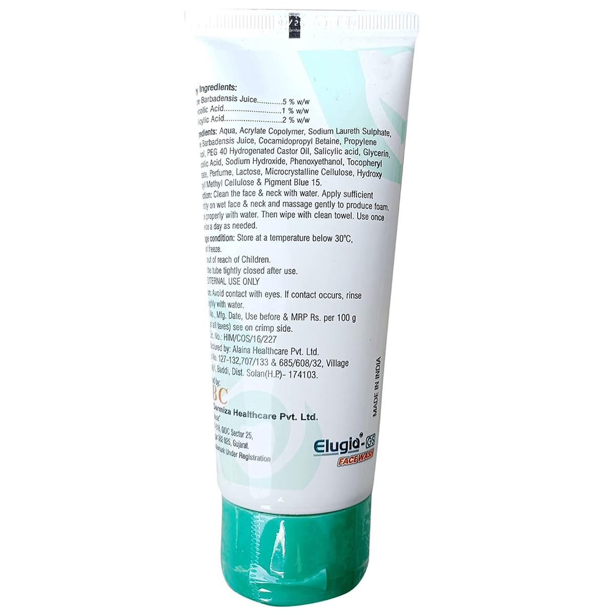 Elugia GS Face Wash 100 gm Elugia GS Face Wash 100 gm