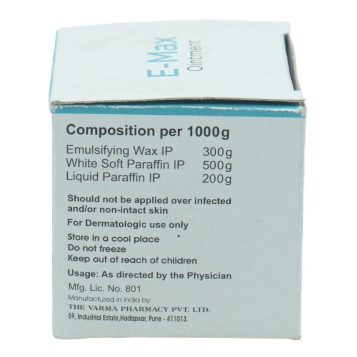 E-Max Ointment 25 gm, Pack of 1 OINTMENT E-Max Ointment 25 gm, Pack of 1 OINTMENT