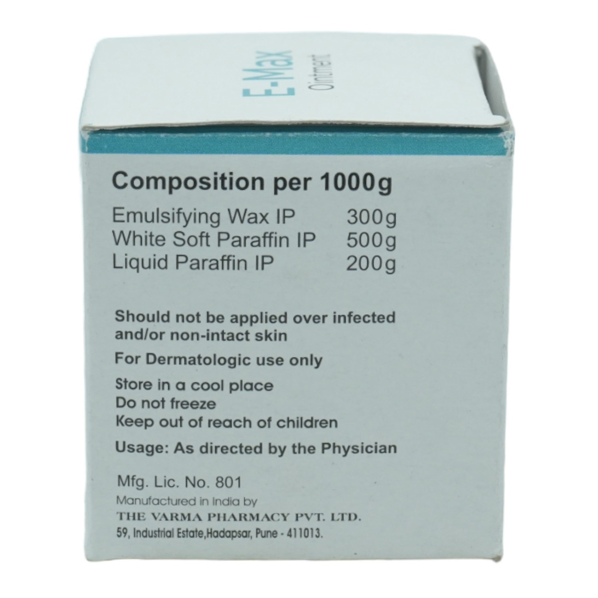 E-Max Ointment 60 gm, Pack of 1 OINTMENT E-Max Ointment 60 gm, Pack of 1 OINTMENT