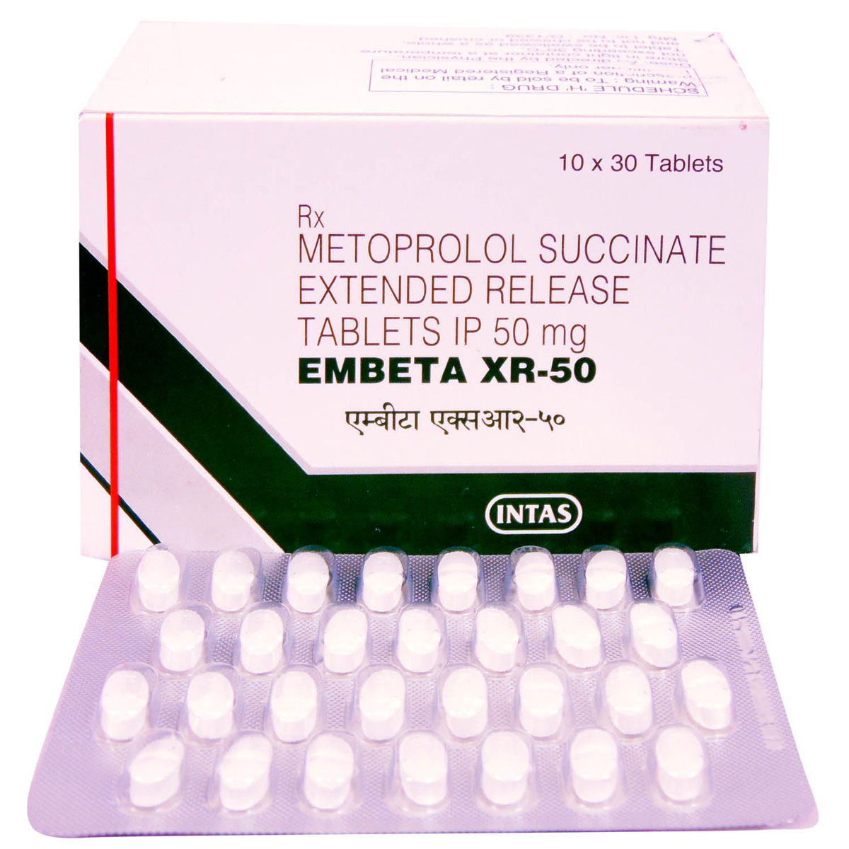 Embeta XR-50 Tablet 30's, Pack of 30 TABLETS Embeta XR-50 Tablet 30's, Pack of 30 TABLETS