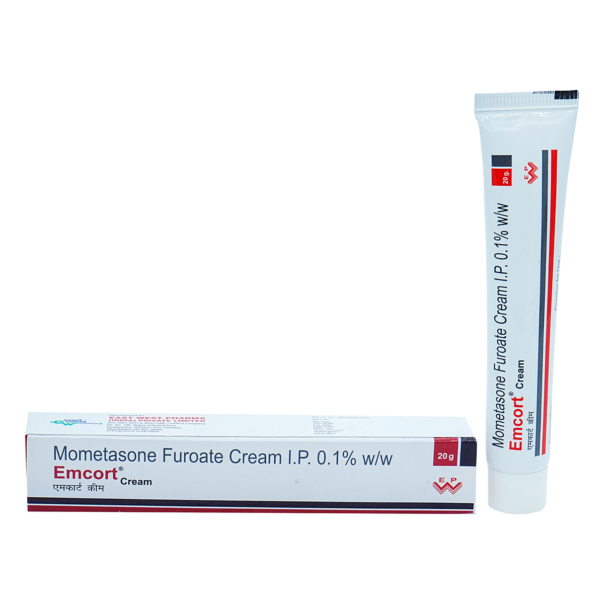 Emcort 0.1% Cream 20 gm, Pack of 1 Cream Emcort 0.1% Cream 20 gm, Pack of 1 Cream