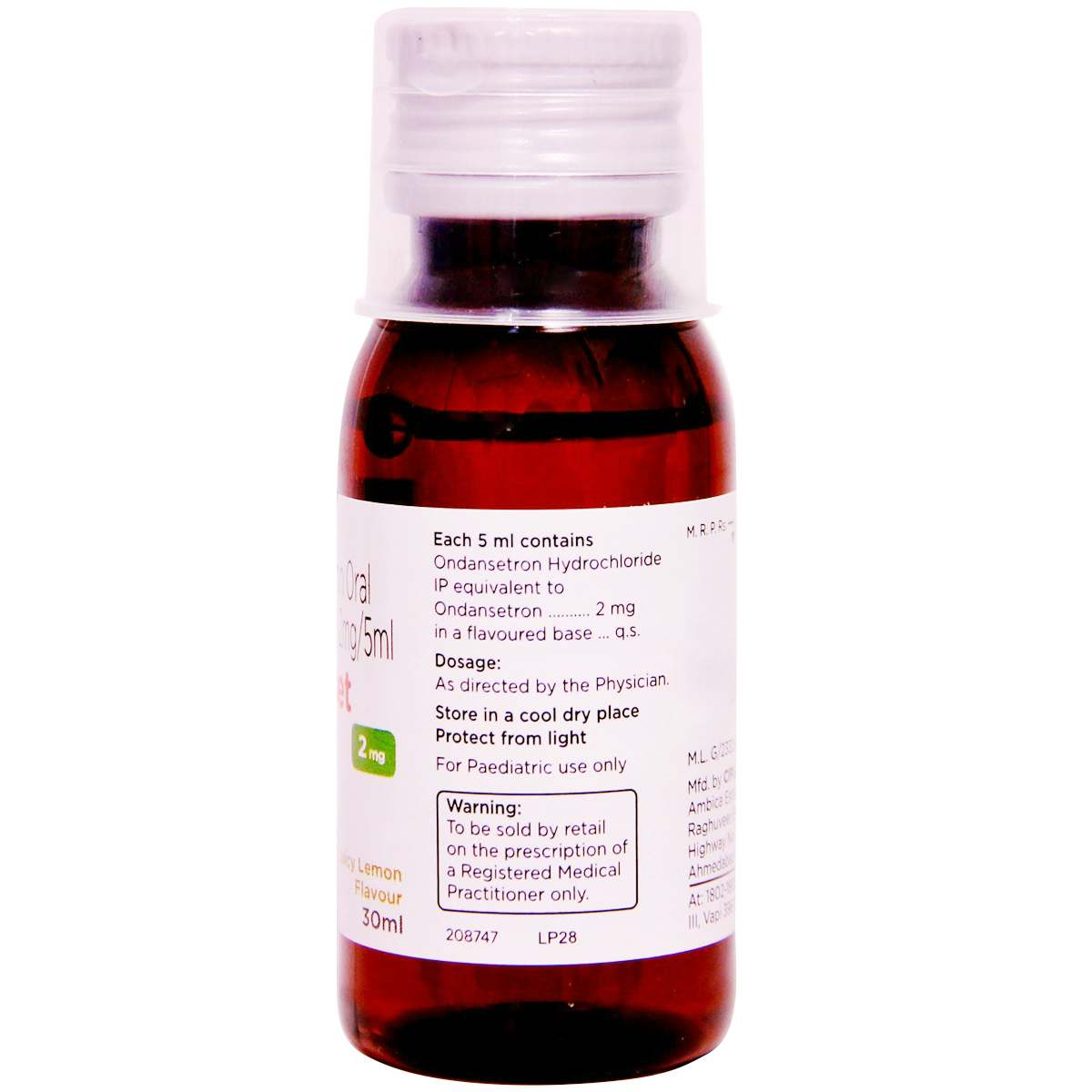 Emeset Juicy Lemon Syrup 30 ml, Pack of 1 Syrup Emeset Juicy Lemon Syrup 30 ml, Pack of 1 Syrup
