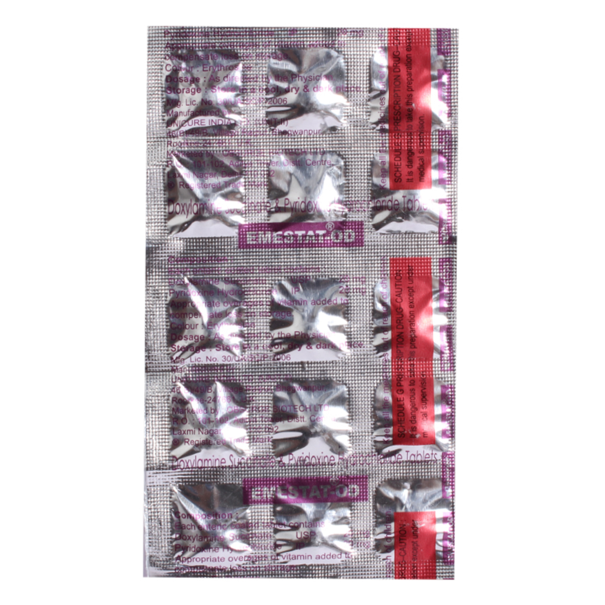 Emestat-OD Tablet 15's, Pack of 15 Emestat-OD Tablet 15's, Pack of 15