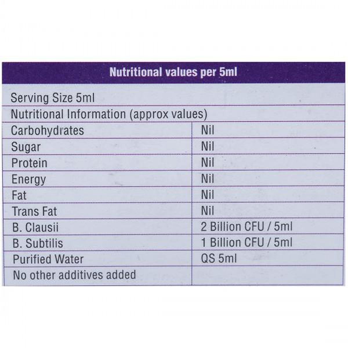 Emuflora 3 B.Spores Sugar Free Suspension 5 x 5 ml, Pack of 5 LiquidS Emuflora 3 B.Spores Sugar Free Suspension 5 x 5 ml, Pack of 5 LiquidS