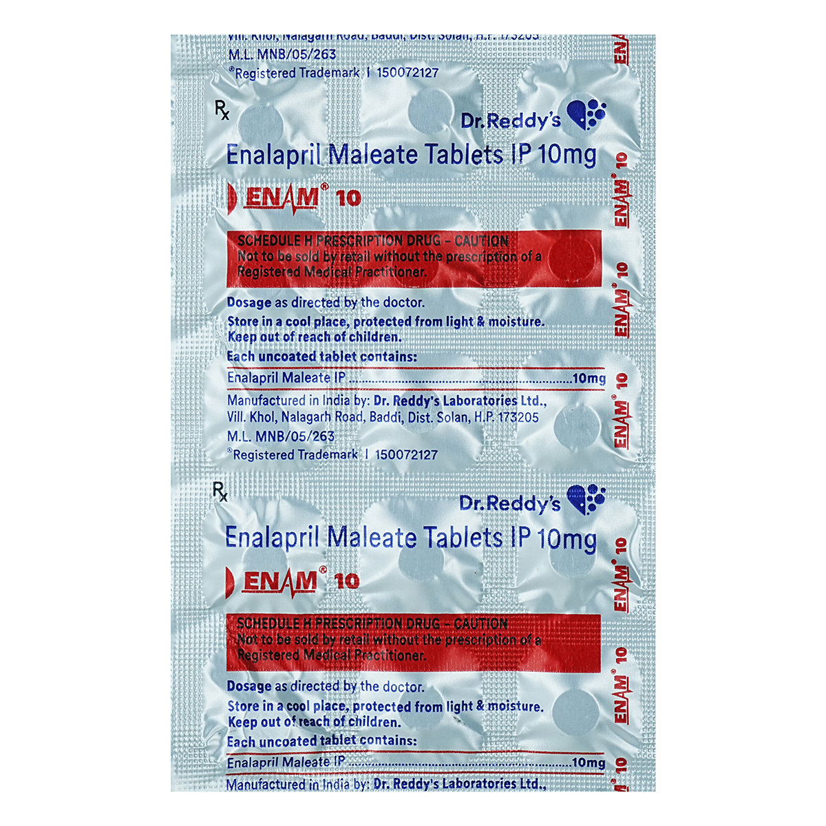 Enam 10 Tablet 15's, Pack of 15 TABLETS Enam 10 Tablet 15's, Pack of 15 TABLETS