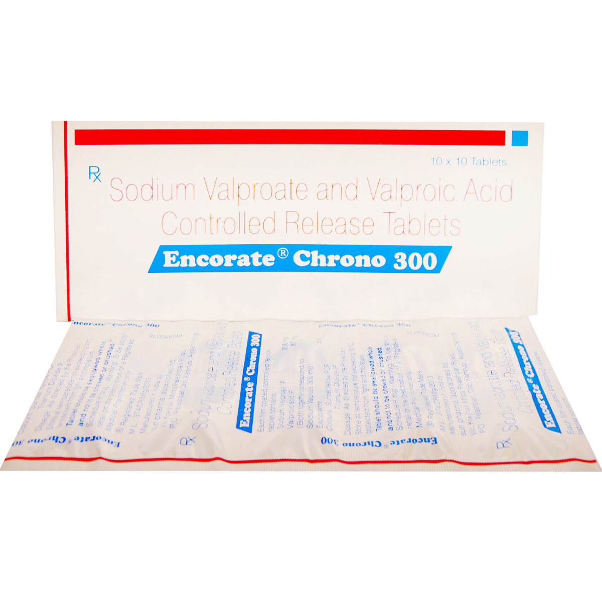 Encorate Chrono 300 Tablet 10's, Pack of 10 TABLETS Encorate Chrono 300 Tablet 10's, Pack of 10 TABLETS