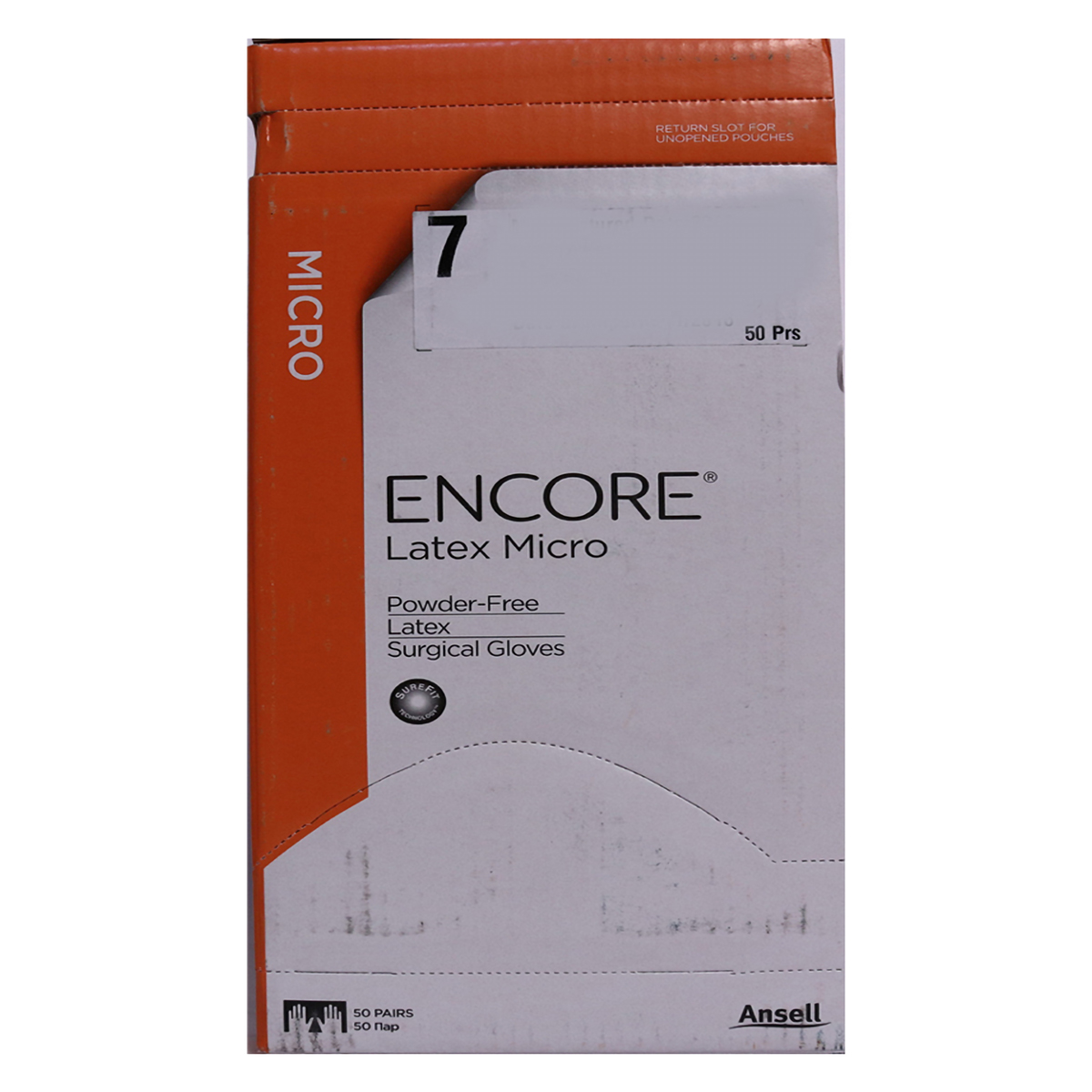 Ansell Encore Latex Micro Optic Gloves 7, 1 Count, Pack of 1 Ansell Encore Latex Micro Optic Gloves 7, 1 Count, Pack of 1