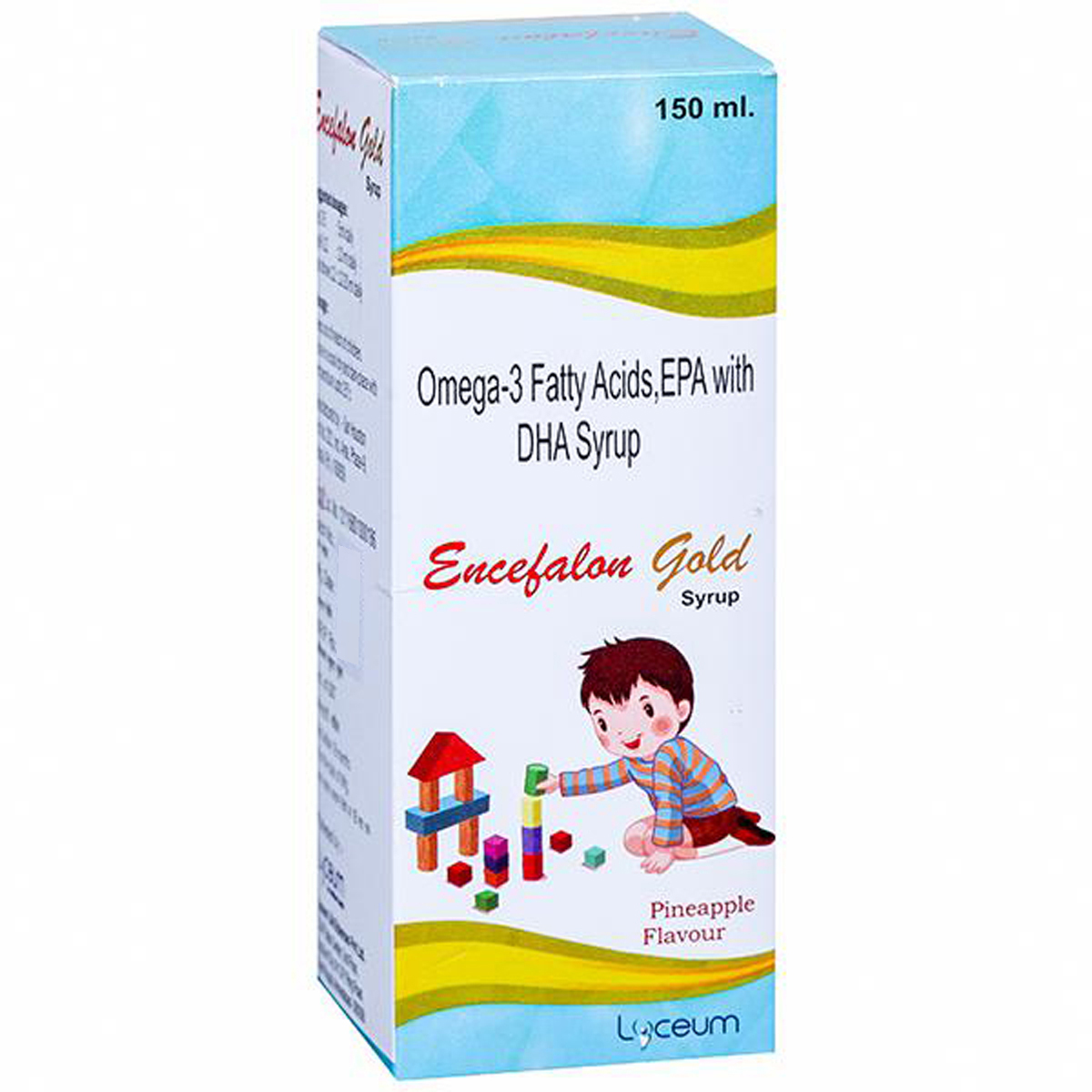 Buy Encefalon Gold Pineapple Syrup 150 ml Online