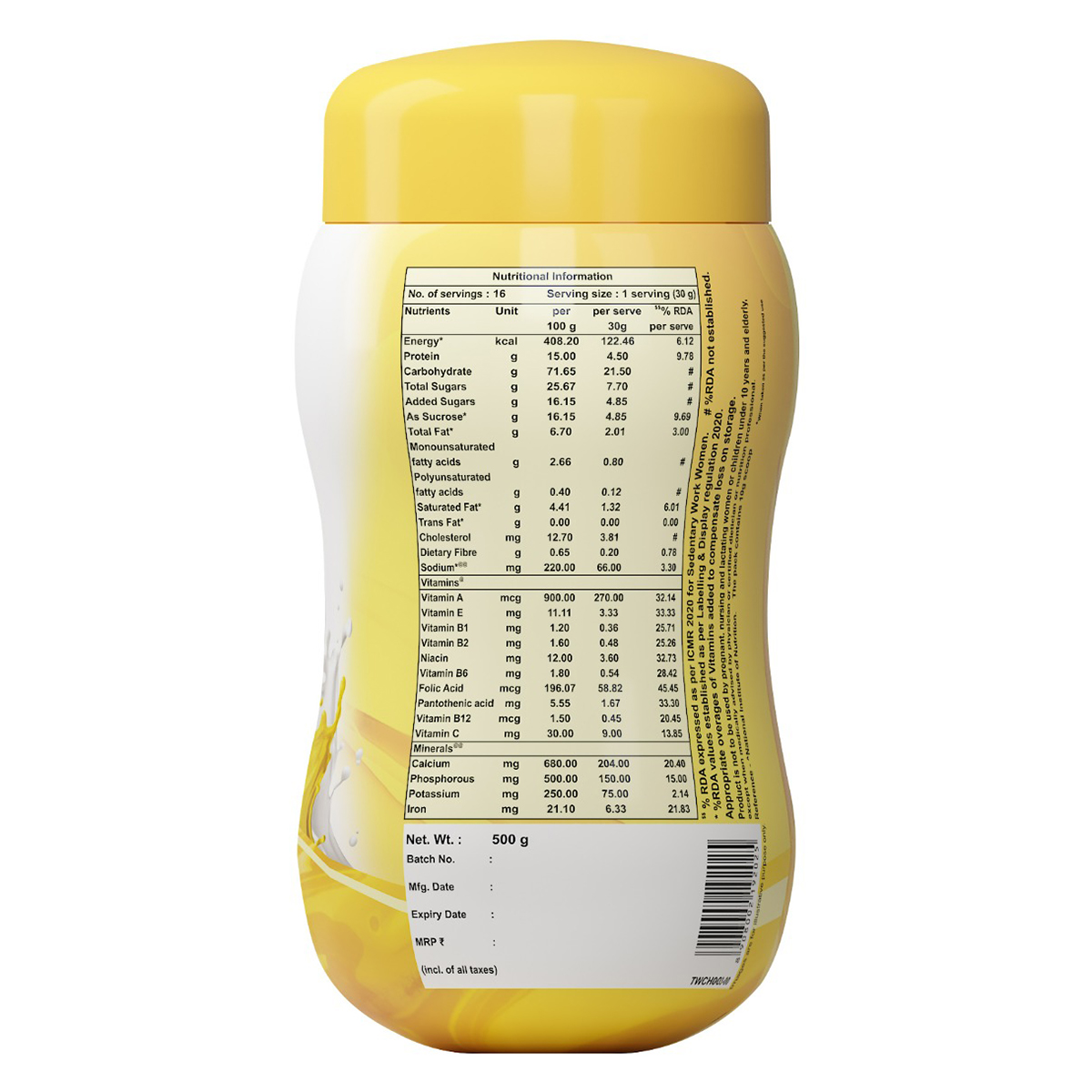 Endura Mass Banana Flavour Powder, 500 gm, Pack of 1 Endura Mass Banana Flavour Powder, 500 gm, Pack of 1