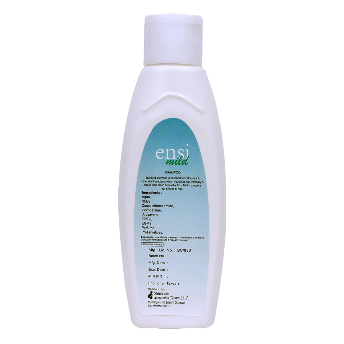 Ensi Mild Shampoo, 100 ml, Pack of 1 Ensi Mild Shampoo, 100 ml, Pack of 1