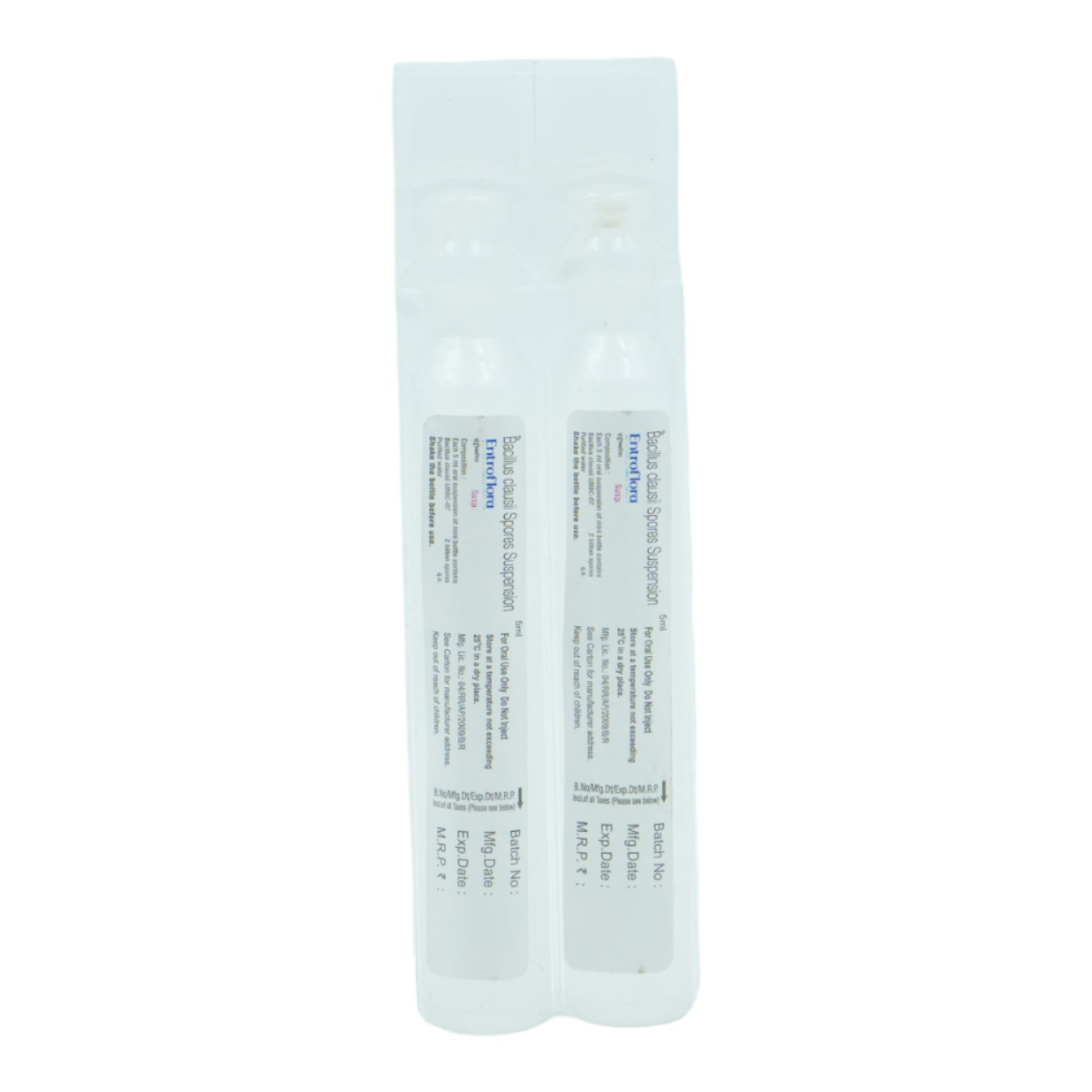 Entroflora Suspension 5 ml, Pack of 1 SUSPENSION Entroflora Suspension 5 ml, Pack of 1 SUSPENSION