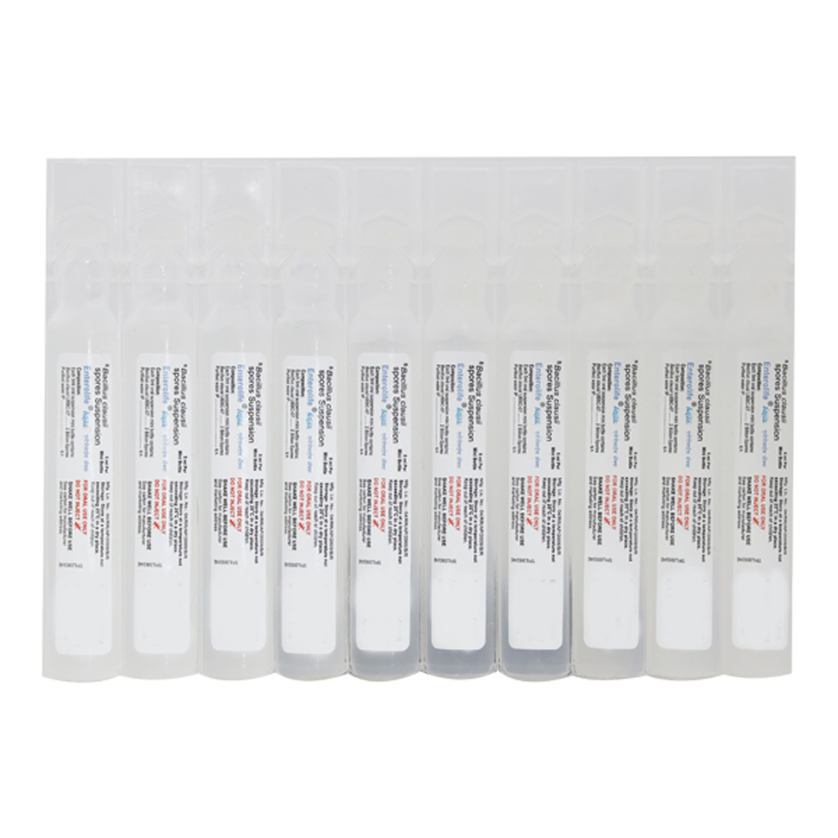 Enterolife Aqua Oral Suspension 5 ml, Pack of 1 Suspension Enterolife Aqua Oral Suspension 5 ml, Pack of 1 Suspension