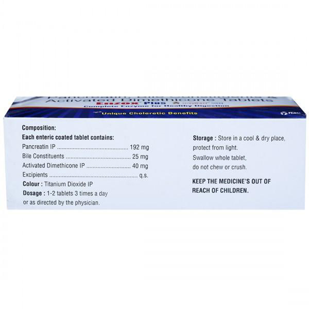 Enzox Plus Tab, Pack of 10 CAPSULES Enzox Plus Tab, Pack of 10 CAPSULES