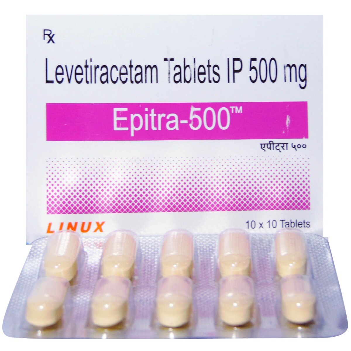 Epitra-500 Tablet 10's, Pack of 10 TABLETS Epitra-500 Tablet 10's, Pack of 10 TABLETS