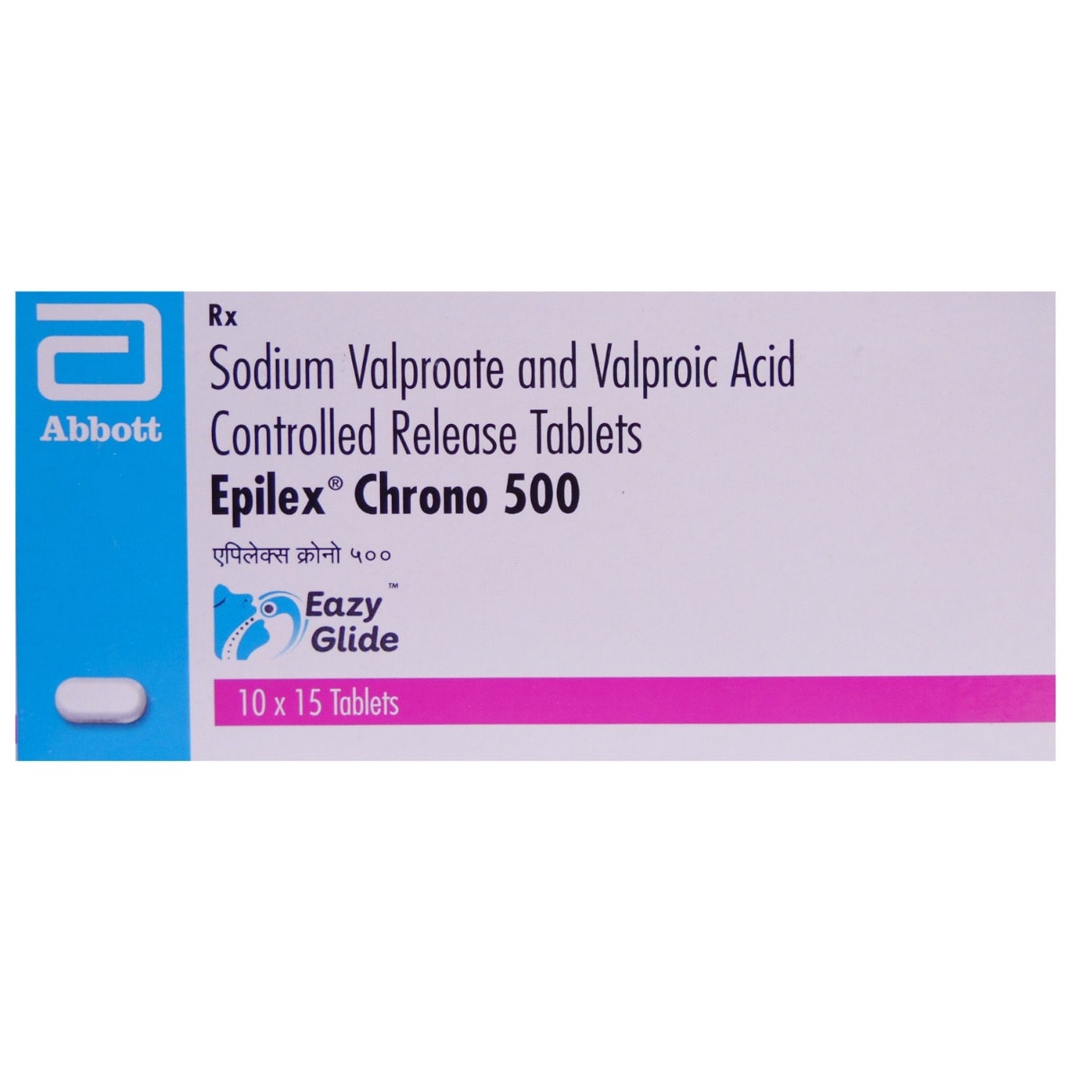 Epilex Chrono 500 Tablet 15's, Pack of 15 TabletS Epilex Chrono 500 Tablet 15's, Pack of 15 TabletS