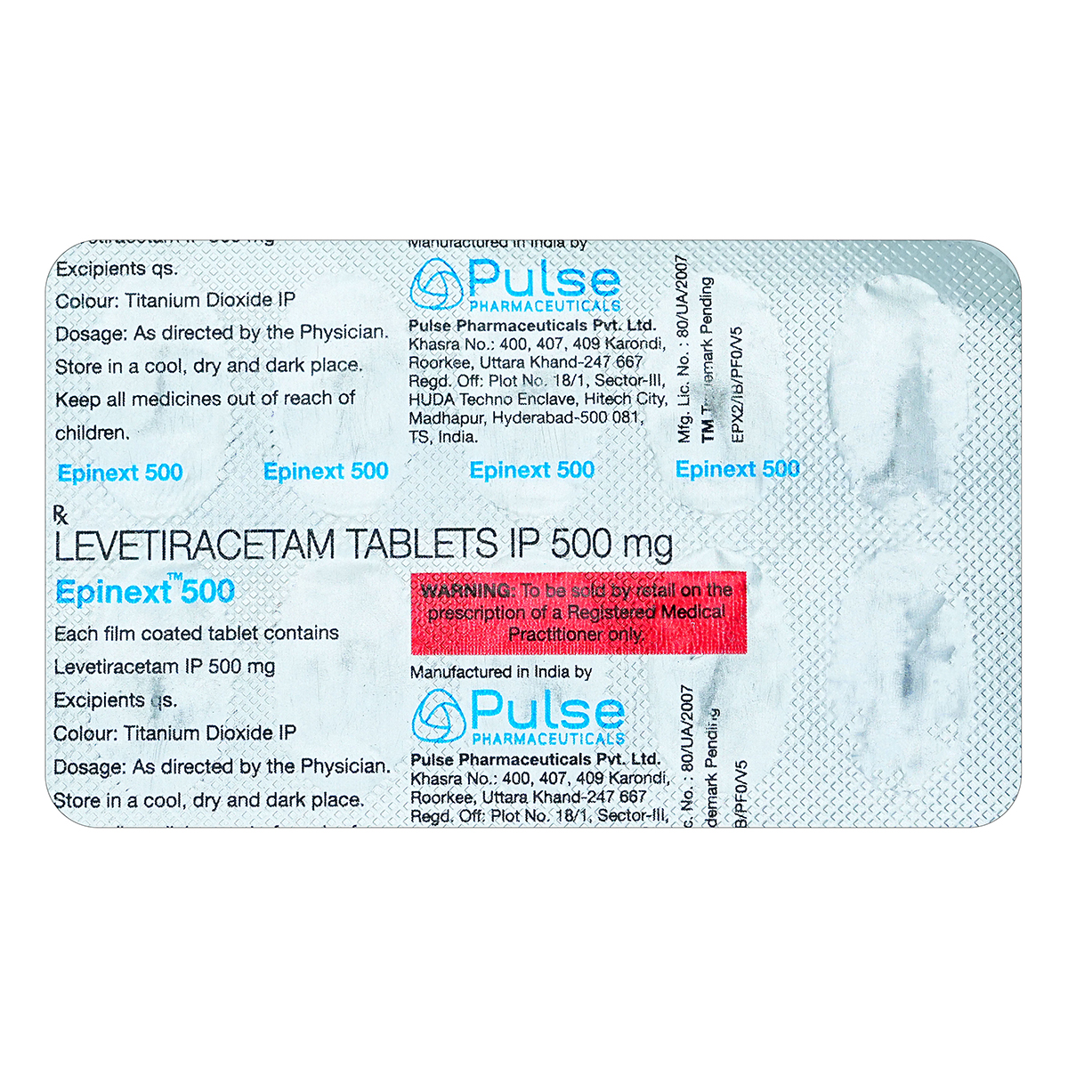 Epinext 500Mg Tab 10'S, Pack of 10 TABLETS Epinext 500Mg Tab 10'S, Pack of 10 TABLETS