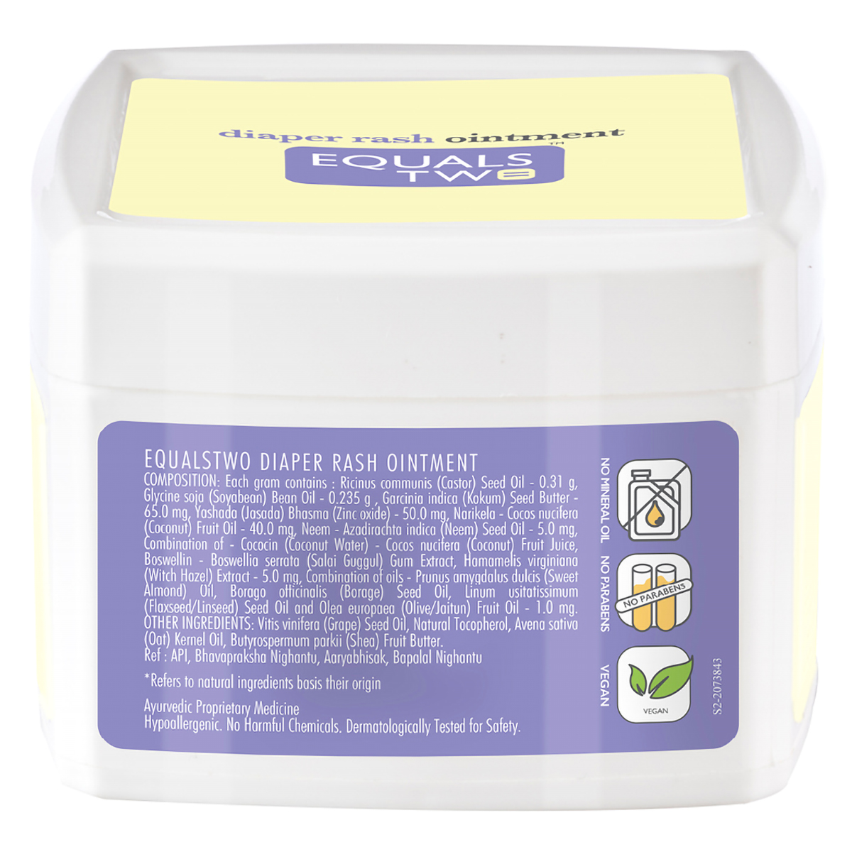 EQUALSTWO Diaper Rash Ointment, 200 gm, Pack of 1 EQUALSTWO Diaper Rash Ointment, 200 gm, Pack of 1
