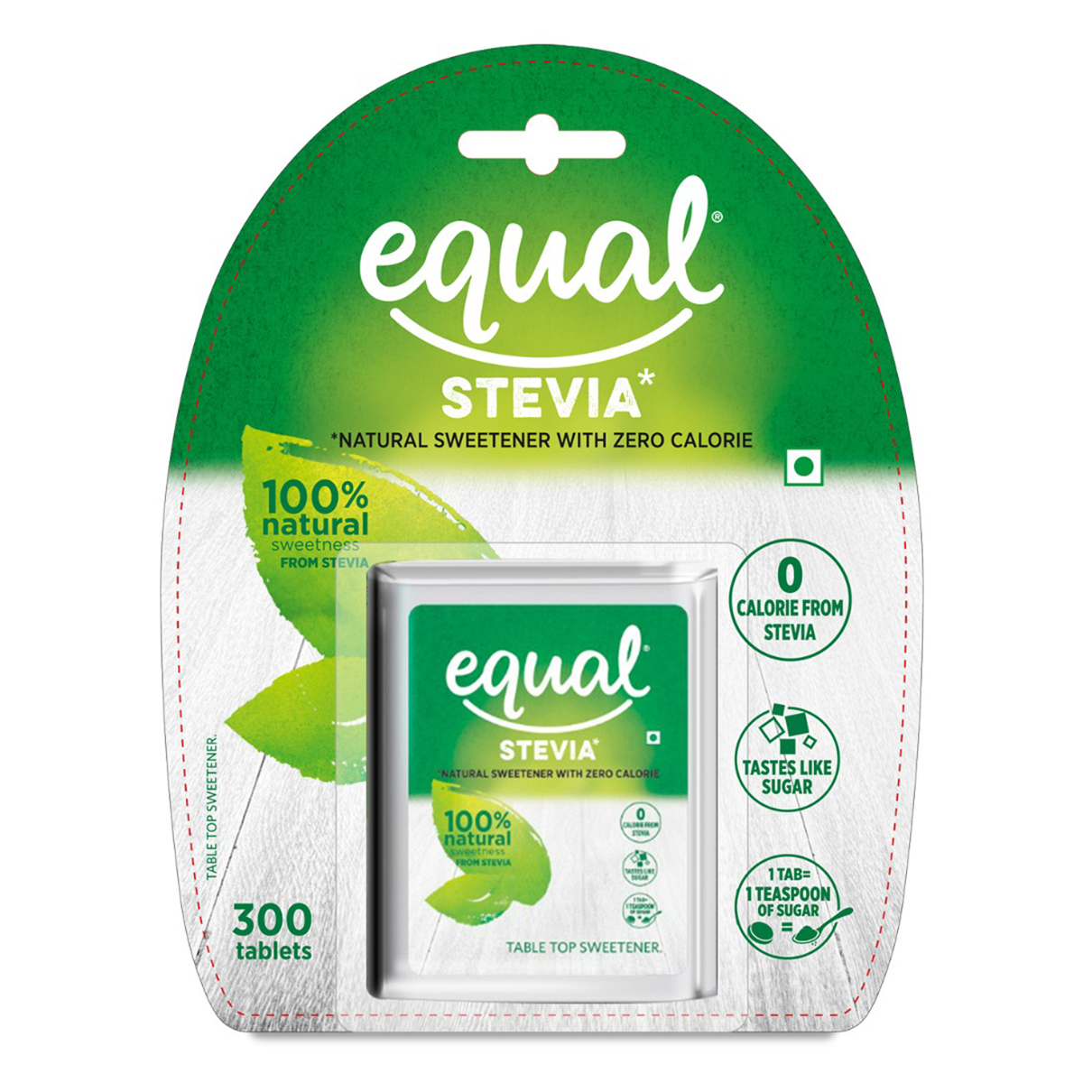 Equal Stevia Natural Sweetener, 300 Tablets, Pack of 1 Equal Stevia Natural Sweetener, 300 Tablets, Pack of 1