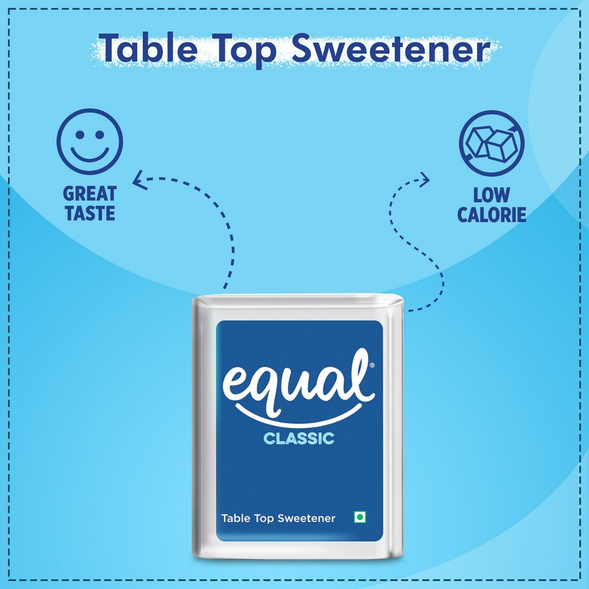 Equal Classic Zero Calorie Sweetener, 100 Tablets, Pack of 1 Equal Classic Zero Calorie Sweetener, 100 Tablets, Pack of 1