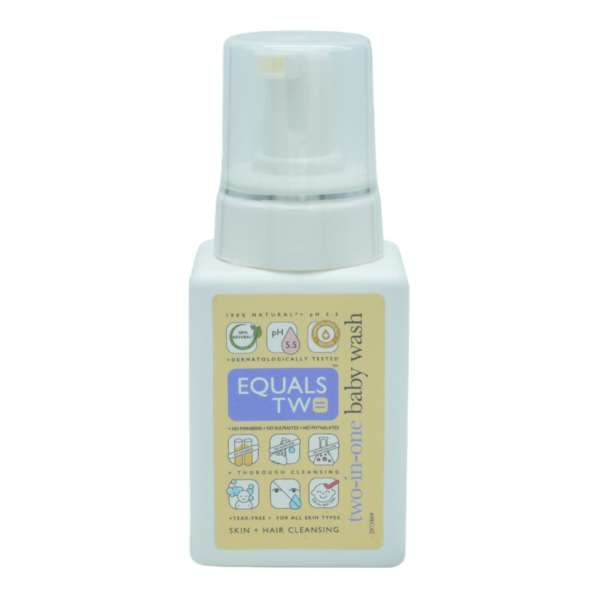 Equals Two Baby Wash 200 ml, Pack of 1 Equals Two Baby Wash 200 ml, Pack of 1