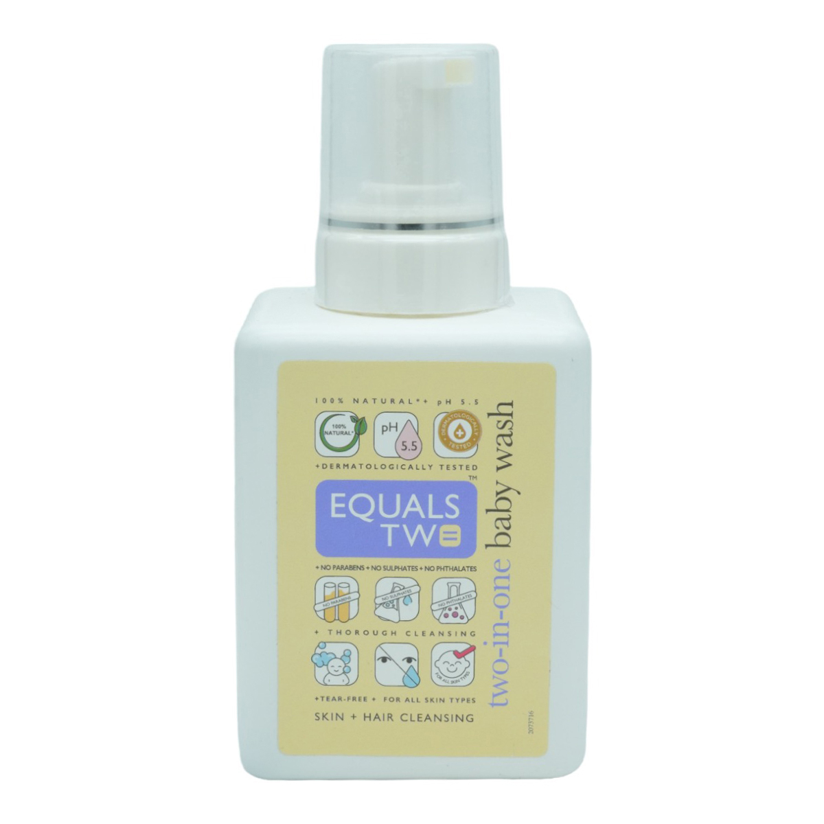 Equals Two Baby Wash 500 ml, Pack of 1 Equals Two Baby Wash 500 ml, Pack of 1