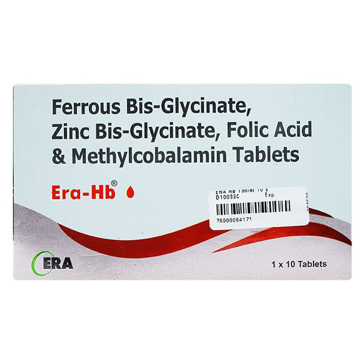 Era-HB Tablet 10's, Pack of 10 Era-HB Tablet 10's, Pack of 10