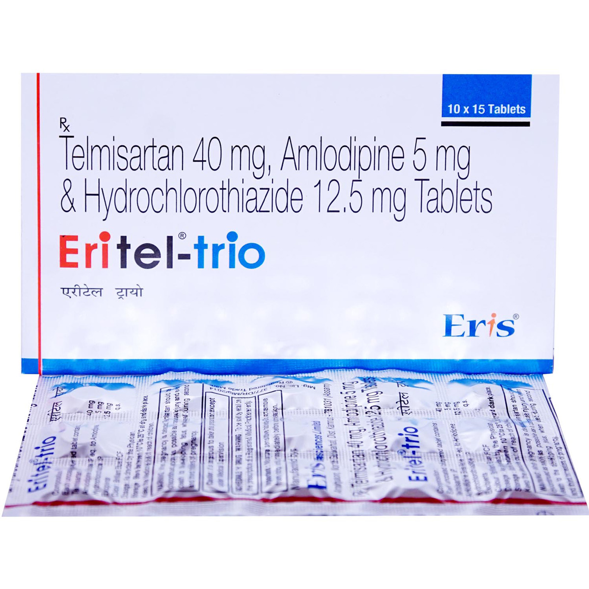 Eritel-Trio Tablet 15's, Pack of 15 Eritel-Trio Tablet 15's, Pack of 15