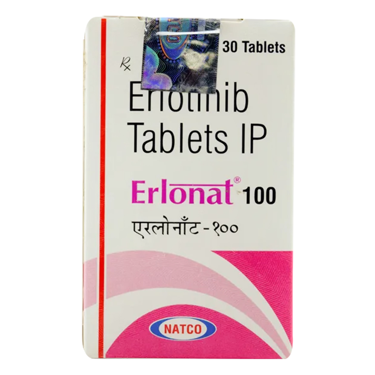 Erlonat 100 mg Tablet 30's, Pack of 1 Tablet Erlonat 100 mg Tablet 30's, Pack of 1 Tablet