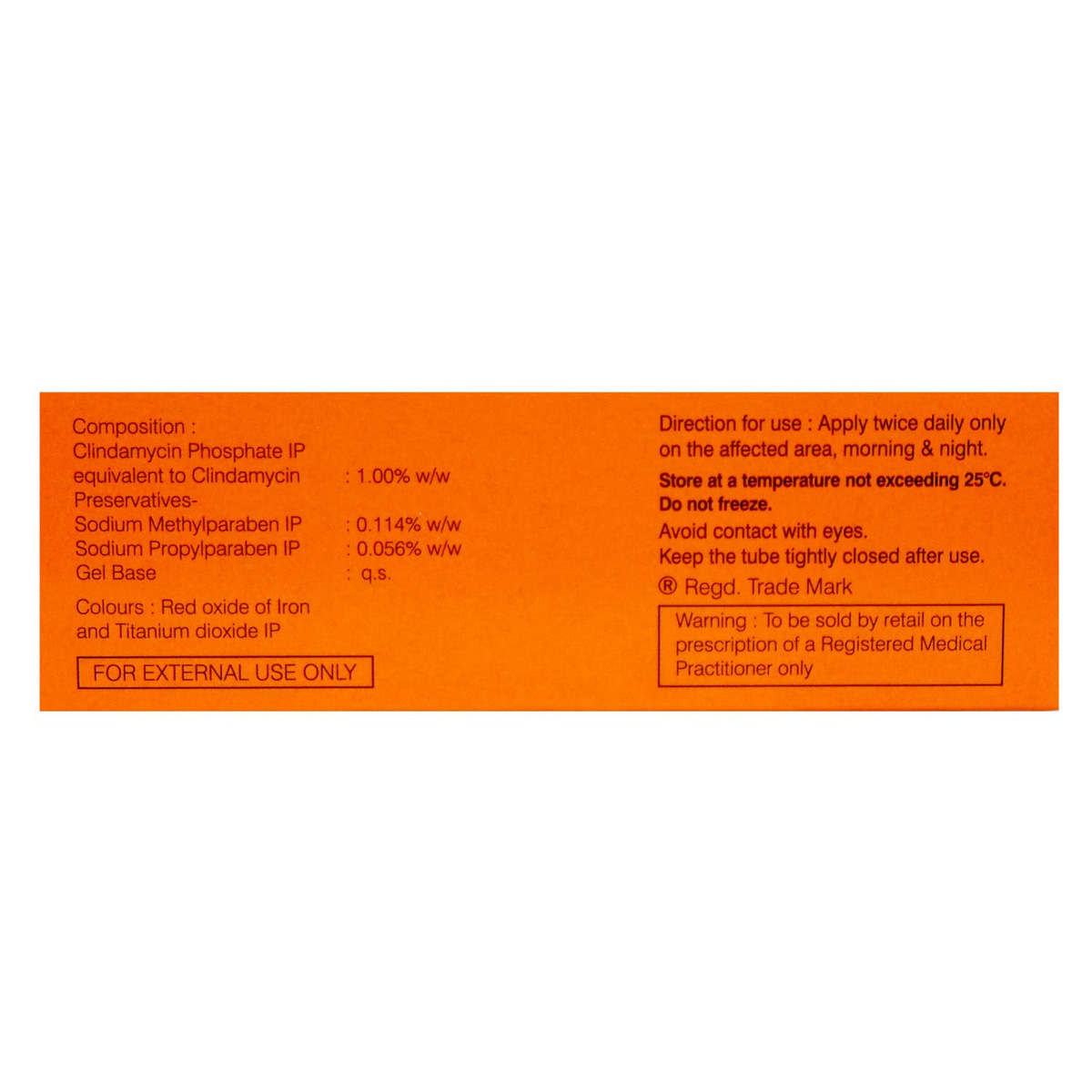 Erytop Gel 20 gm | Clindamycin | For Treatment Of Acne & Pimple, Pack of 1 GEL Erytop Gel 20 gm | Clindamycin | For Treatment Of Acne & Pimple, Pack of 1 GEL