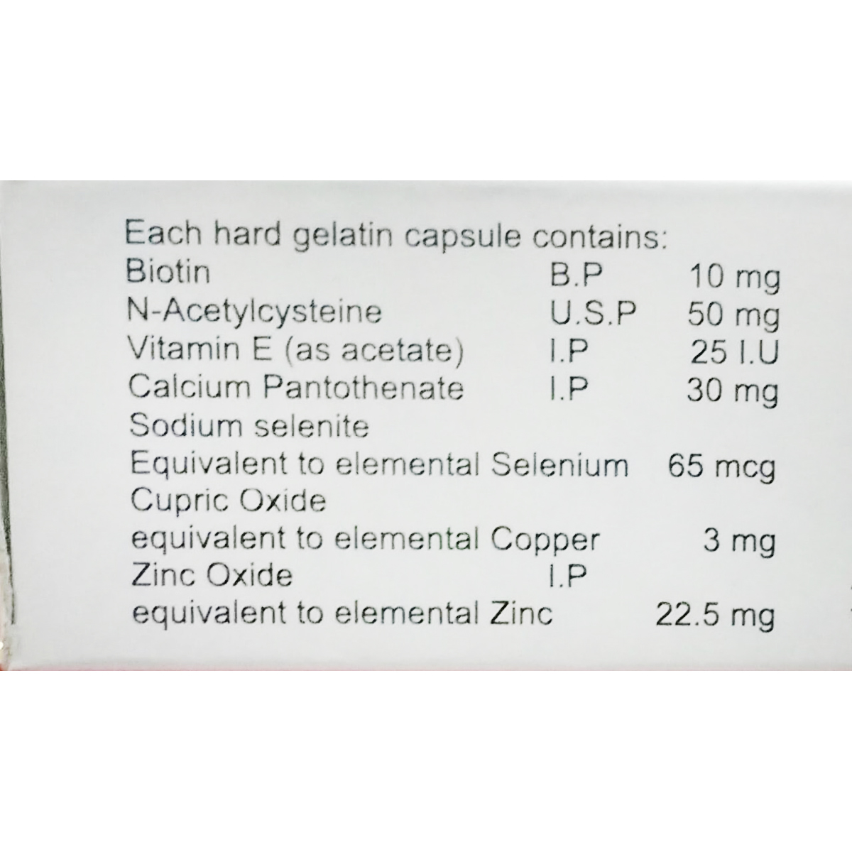 Es-Bio Capsule 10's, Pack of 10 Es-Bio Capsule 10's, Pack of 10