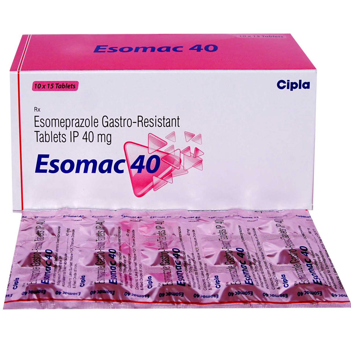 Buy Esomac 40 Tablet 15's Online