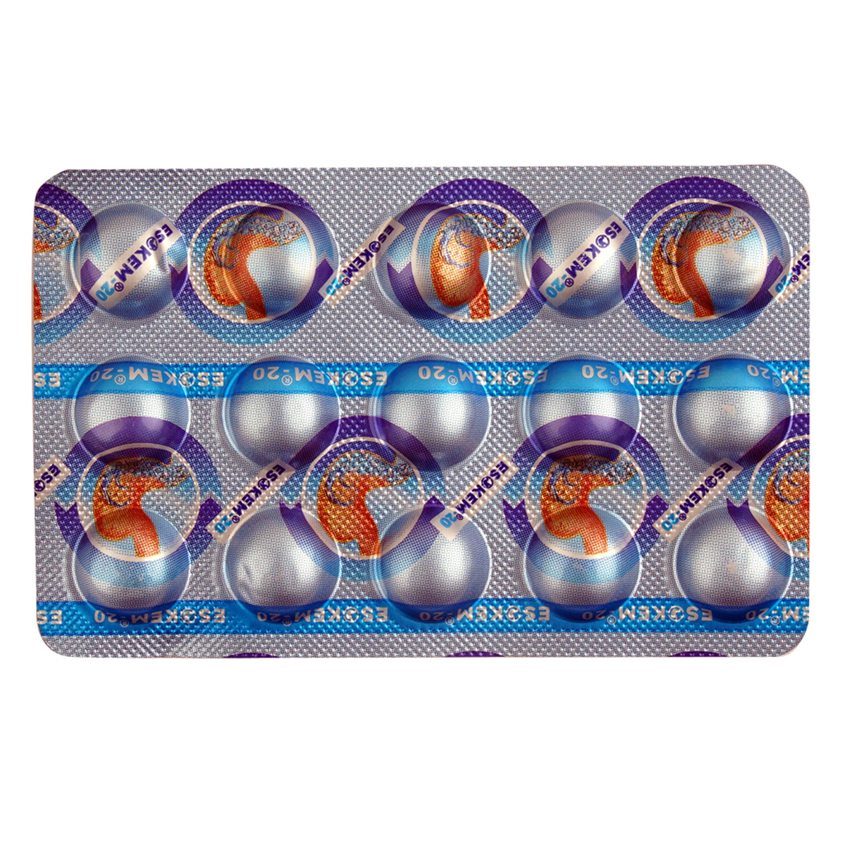 Esokem-20 Tablet 15's, Pack of 15 TabletS Esokem-20 Tablet 15's, Pack of 15 TabletS