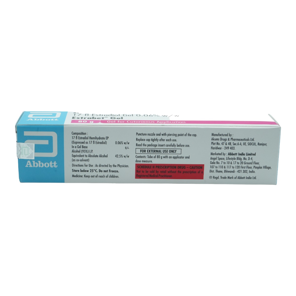 Estrabet Gel 80 gm, Pack of 1 Gel Estrabet Gel 80 gm, Pack of 1 Gel