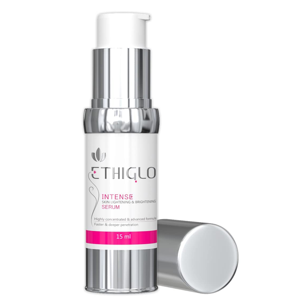 Ethiglo Intense Skin Lightening & Brightening Serum 15ml, Pack of 1 Ethiglo Intense Skin Lightening & Brightening Serum 15ml, Pack of 1