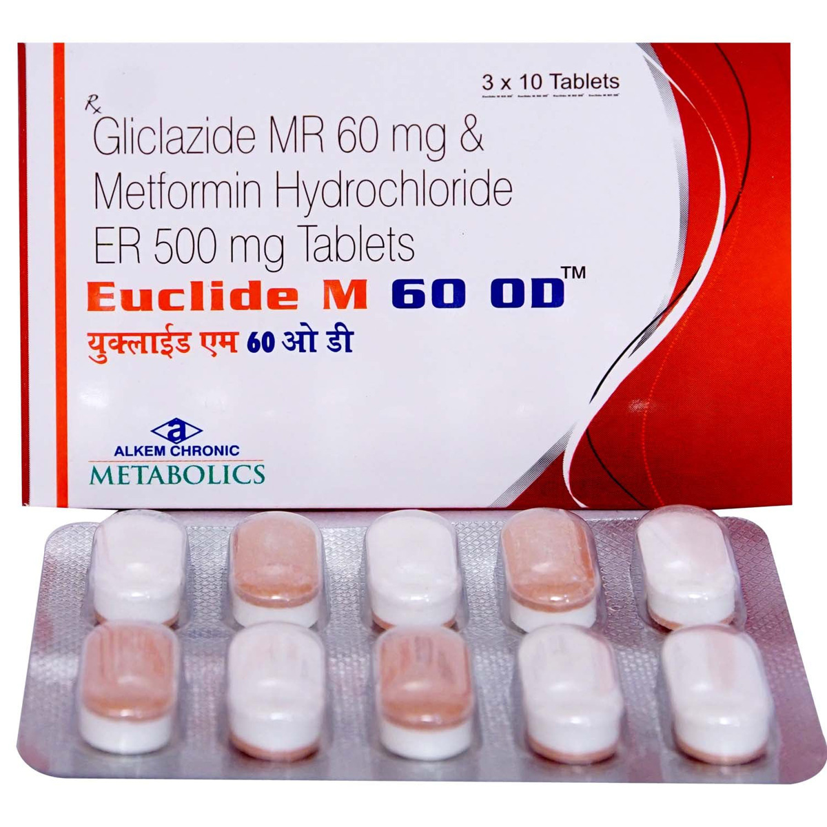 Euclide M 60 OD Tablet 10's, Pack of 10 TABLETS Euclide M 60 OD Tablet 10's, Pack of 10 TABLETS