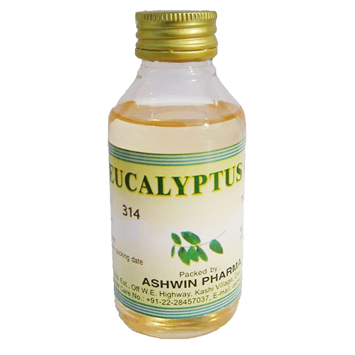Ashwin Eucalyptus Oil IP 100 ml, Pack of 1 Ashwin Eucalyptus Oil IP 100 ml, Pack of 1