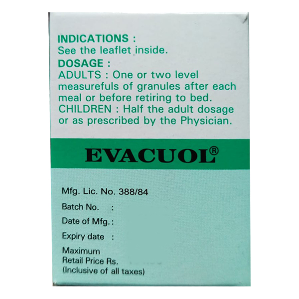 Evacuol Granules, 75 gm, Pack of 1 Evacuol Granules, 75 gm, Pack of 1