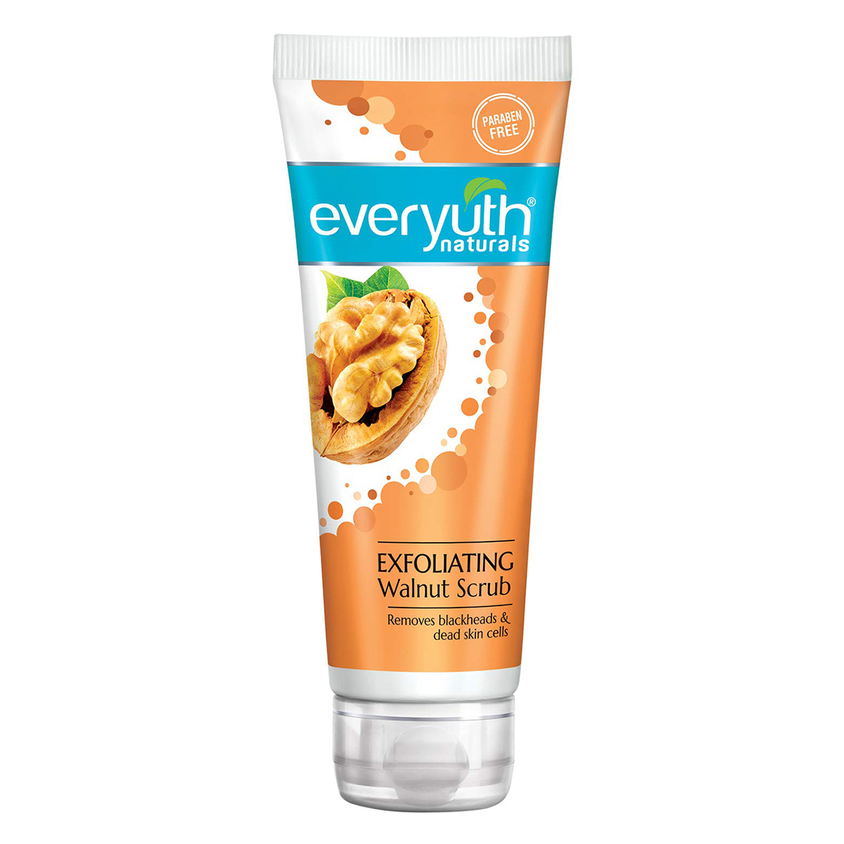 Everyuth Naturals Exfoliating Walnut Scrub 100 gm | For Blackheads & Dead Skin Cells Removal | For All Skin Type, Pack of 1 Everyuth Naturals Exfoliating Walnut Scrub 100 gm | For Blackheads & Dead Skin Cells Removal | For All Skin Type, Pack of 1