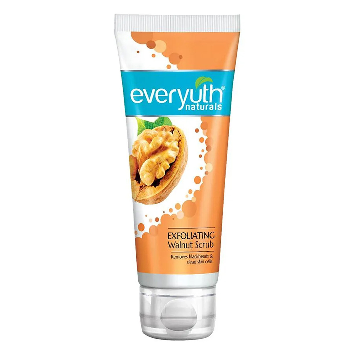Everyuth Naturals Exfoliating Walnut Scrub 25 gm | For Blackheads & Dead Skin Cells Removal | For All Skin Type, Pack of 1 Everyuth Naturals Exfoliating Walnut Scrub 25 gm | For Blackheads & Dead Skin Cells Removal | For All Skin Type, Pack of 1