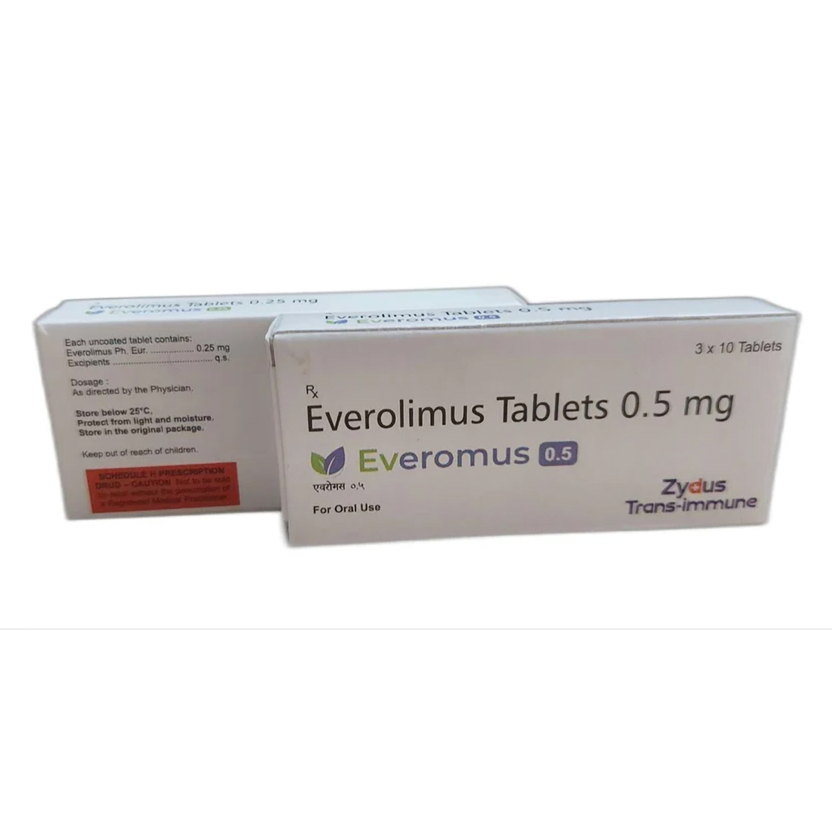 Everomus 0.5 Tablet 10's, Pack of 10 TABLETS Everomus 0.5 Tablet 10's, Pack of 10 TABLETS