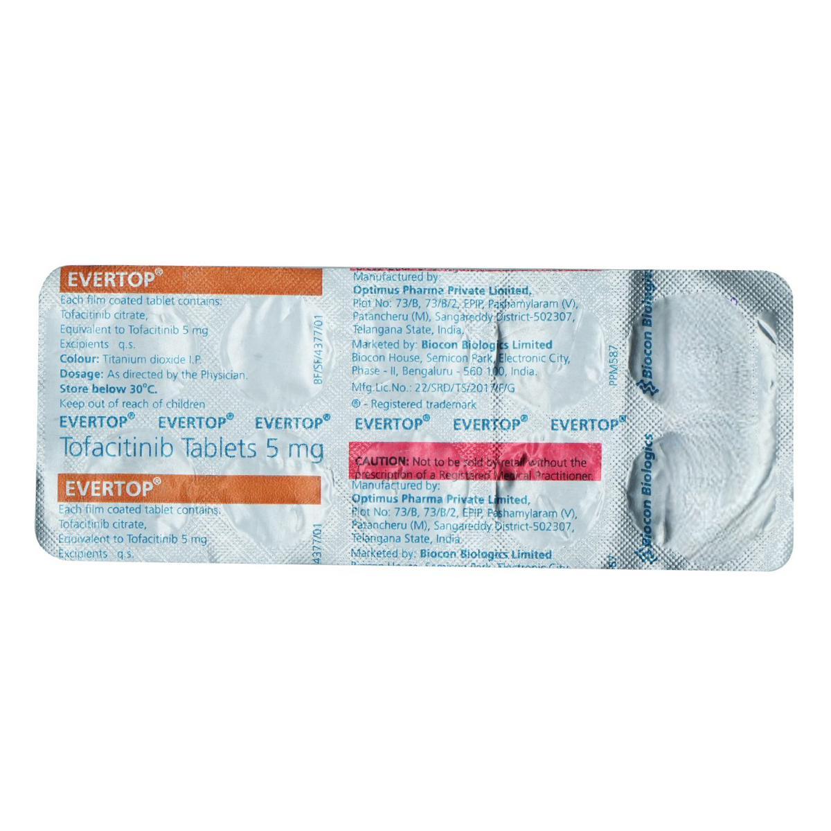 Evertop 5 Tablet 10's, Pack of 10 TABLETS Evertop 5 Tablet 10's, Pack of 10 TABLETS