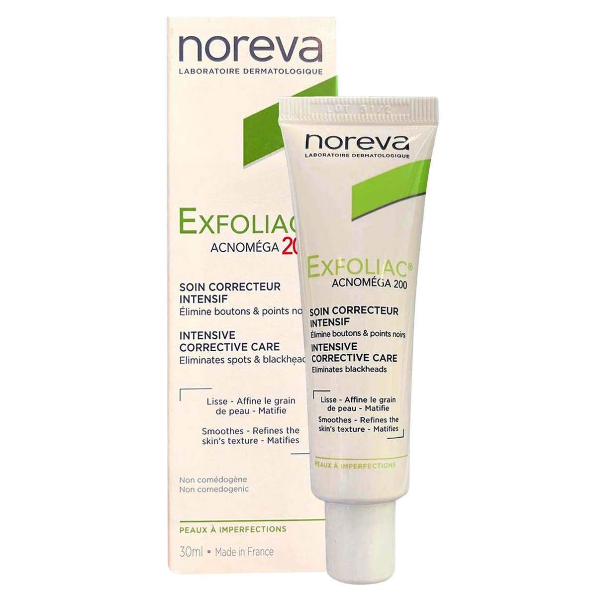 Exfoliac Acnomega 200 Cream 30 ml, Pack of 1 Exfoliac Acnomega 200 Cream 30 ml, Pack of 1