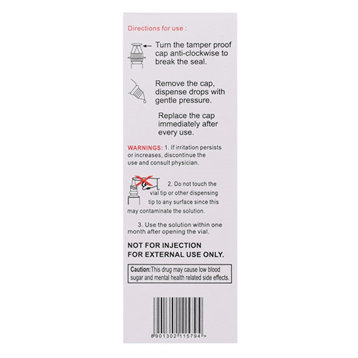 Extragat Eye Drops 5 ml, Pack of 1 Eye Drops Extragat Eye Drops 5 ml, Pack of 1 Eye Drops