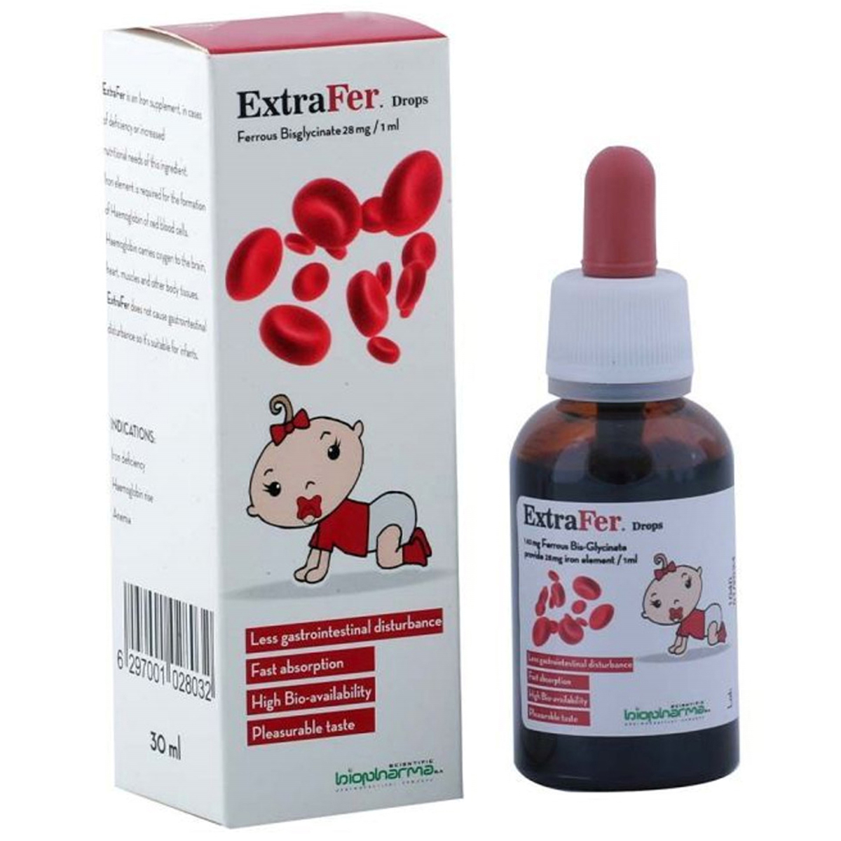 Extrafer Oral Drops 30 ml, Pack of 1 DROPS Extrafer Oral Drops 30 ml, Pack of 1 DROPS