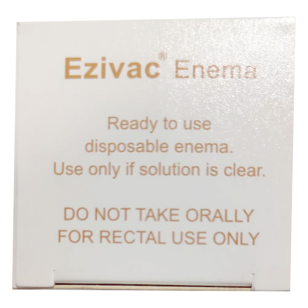 Ezivac Enema Solution 30 ml, Pack of 1 SOLUTION Ezivac Enema Solution 30 ml, Pack of 1 SOLUTION