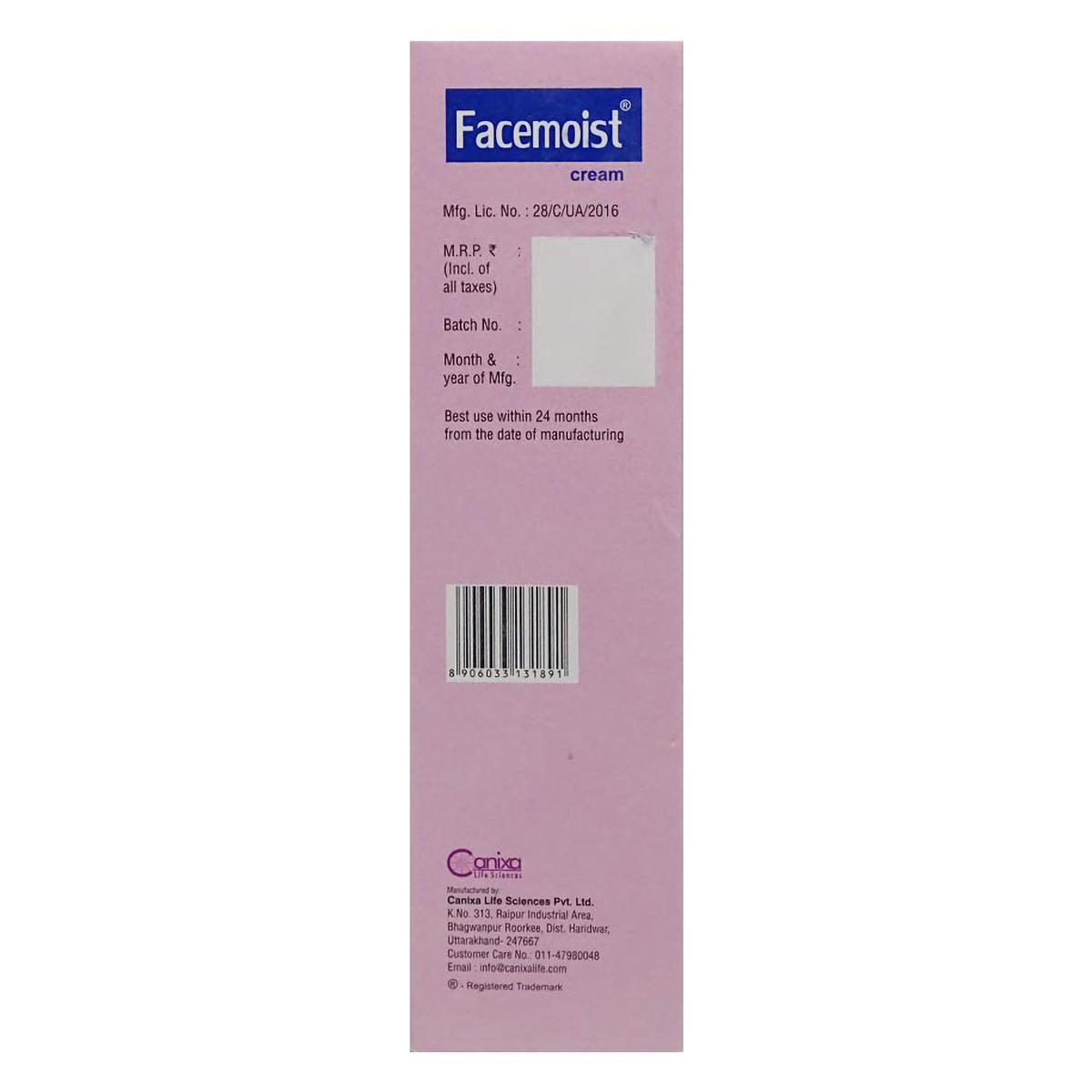 Facemoist Cream 50 gm, Pack of 1 Facemoist Cream 50 gm, Pack of 1