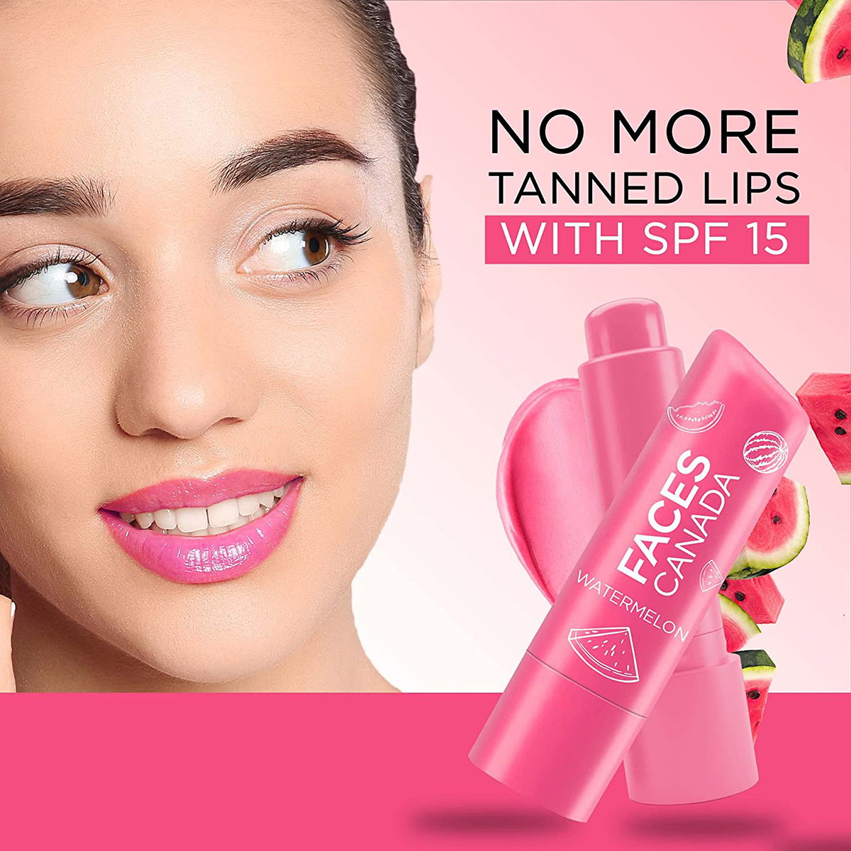 Faces Canada Watermelon SPF 15 Color Balm, 4.5 GM, Pack of 1 Faces Canada Watermelon SPF 15 Color Balm, 4.5 GM, Pack of 1