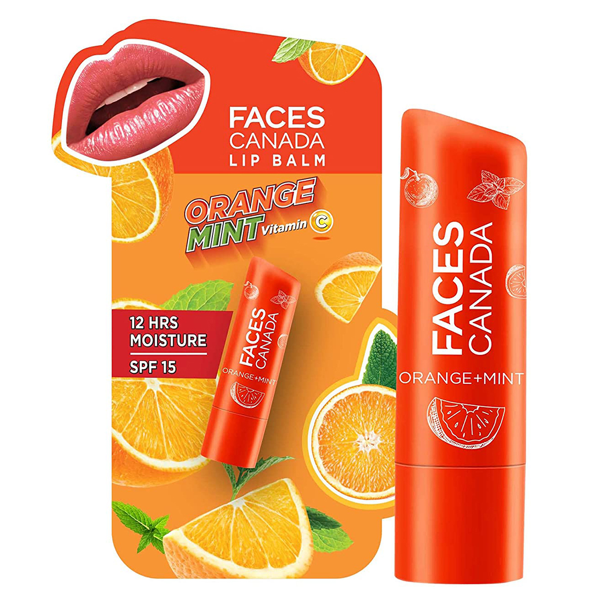 Faces Canada Orange Mint SPF 15 Color Balm, 4.5 GM, Pack of 1 Faces Canada Orange Mint SPF 15 Color Balm, 4.5 GM, Pack of 1