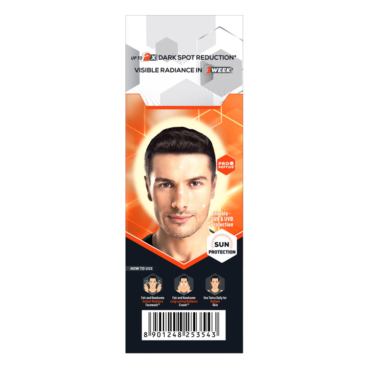 Fair and Handsome Long Lasting Radiance Cream 30 gm | Sun Protection | Brighter Look Upto 7Hrs | 2X Dark Spot Reduction | Give Radiant Skin In 1 Week | For Men | For Tough Male Skin, Pack of 1 Fair and Handsome Long Lasting Radiance Cream 30 gm | Sun Protection | Brighter Look Upto 7Hrs | 2X Dark Spot Reduction | Give Radiant Skin In 1 Week | For Men | For Tough Male Skin, Pack of 1